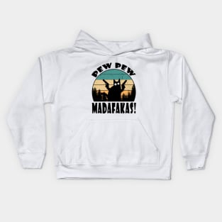 pew pew madafakas Kids Hoodie